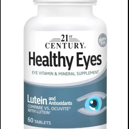 21st Century, Healthy Eyes, комплекс для здоровья глаз с лютеином и антиоксидантами, 60 таблеток
