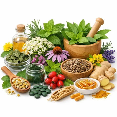 Полезные травы и растения