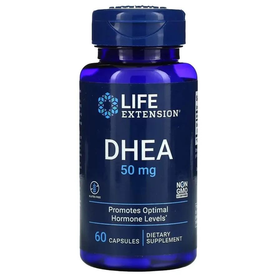 ДГЭА (дегидроэпиандростерон) Life Extension DHEA 50 мг 60 капсул